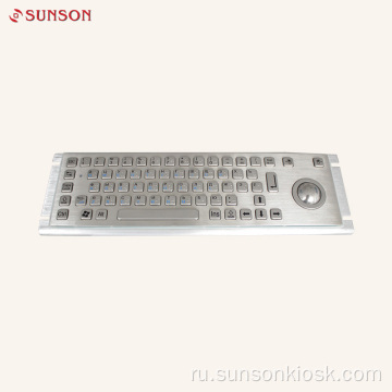 Антивандальная металлическая клавиатура и сенсорная панель